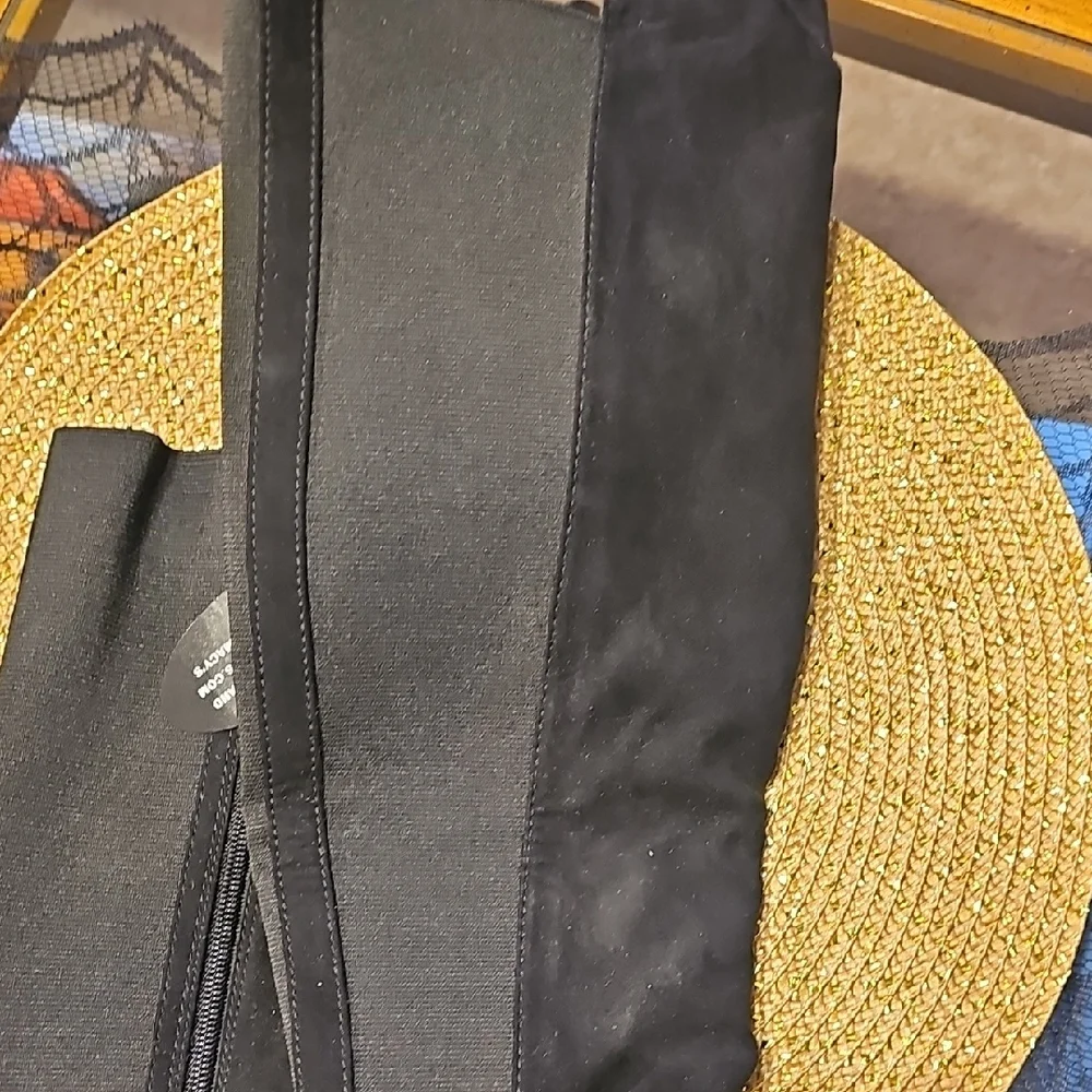 Style & Co. Black Knee High Boots